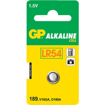 Gp lr54/lr1130 batteri stk.